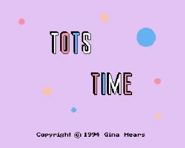 Tots Time